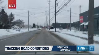 Tracking road conditions in Columbus: Snow Warriors continuing to clear roadways after winter storm