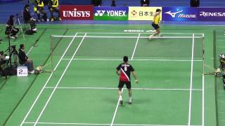 Badminton 全日本総合 準決勝 佐々木翔 vs 池田雄一 2012.12.8