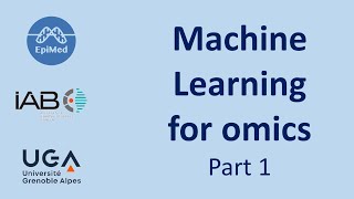 1. Main challenges of machine learning for omics