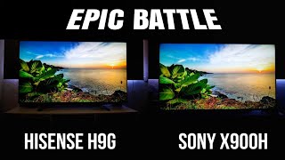 Hisense H9G vs Sony X900H