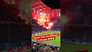 SHOCKING!! Soccer Fans Set Stadium on FIRE 🔥⚽️🤯 #shorts