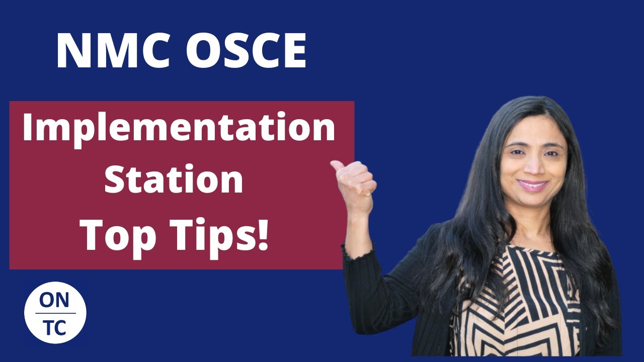 Nmc Osce Implementation Station Youtube