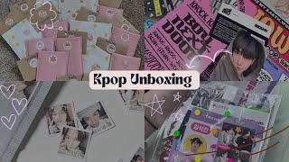 Kpop unboxing