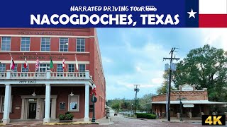 🚗 Nacogdoches, Texas 🌲 4K Drive