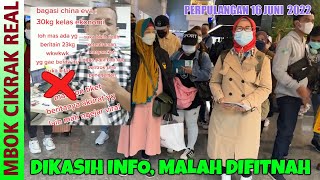 VITI TIKTOK INI FITN4H MBOK CIKRAK, INI SIMAK PENJELASAN PIHAK BANDARA TERKAIT BAGASI 23KG🙏