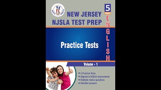 New Jersey NJSLA 5th Grade ELA Practice VOL 1 – Book Preview