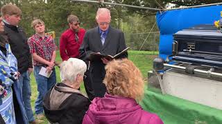 Steven Ruby’s Graveside
