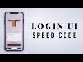 CLEAN LOGIN UI • SPEED CODE
