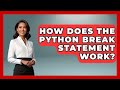 How Does The Python Break Statement Work? - Python Code School