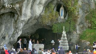 Chapelet du 10 mars 2024 à Lourdes