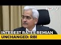 RBI Keeps Rate Unchanged In Unexpected Move, Sharply Cuts Growth Target