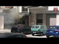 cassino incendio in un appartamento in via tichy tragedia sfiorata