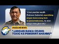 Luhut Ingatkan Prabowo Jangan Bawa Orang Toxic