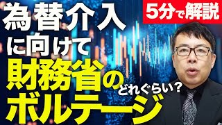 5分で解説！天才トレーダー政府日銀の利確こと為替介入は来る！？こない！？利上げタイミングの是非はさておき、いま為替介入に向けて財務省のボルテージはどれぐらいなのかを解説します