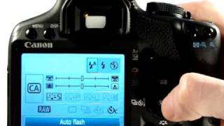 Canon EOS 500D T1i KissX3 Tutorial Video 5 - Creative Auto CA