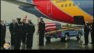 Tears Flow as Fallen US Navy PO2 Rebekah Arab is Welcomed Home - #fallenheroes #usnavy #rip