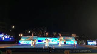 Bigtide 빅타이드치어리딩 2018 Samcheok World Beach Cheerleading Open Masters. TeamCheer Open Coed Level4 1st