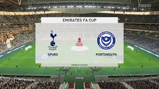 ⚽ Tottenham vs Portsmouth ⚽ | Emirates FA Cup (07/01/2023) | Fifa 23