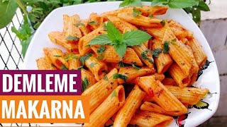 MAKARNA HAŞLAMAYA SON 🔚 DEMLEME MAKARNA 🍝