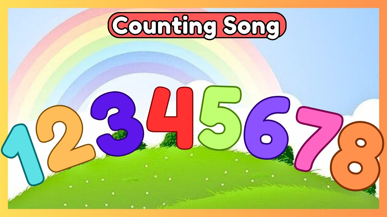 Counting Song 1 To 10 Children Music Nursery Rhymes For Kids Youtube