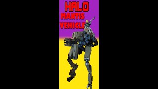 Halo- Mantis Vehicle with Spartan EVA.