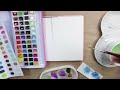 simple watercolor techniques for beginners paint loose wet on wet leaves watercolourtricks