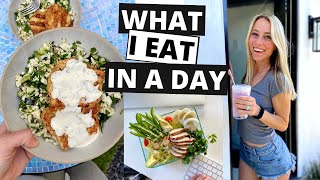 What I Eat In A Day | Intermittent Fasting as a Nutritionist, Summer Edition!