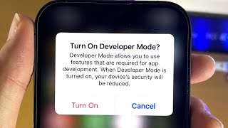 How To Enable Developer Mode on iPhone iOS 17 - 16! (& FIX not showing!)