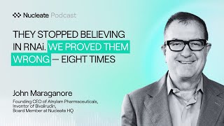 What it Takes to Build a $50B Biotech Moonshot | John Maraganore, Founding CEO of Alnylam