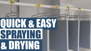 PaintLine Drying Rack - Fast Spraying \u0026 Drying System