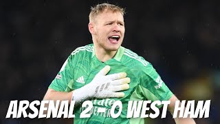 Aaron Ramsdale vs West Ham | Arsenal 2 - 0 West Ham | Arsenal News Today
