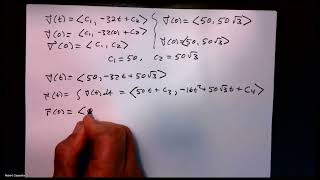 Vector-Valued Functions: Projectile Motion