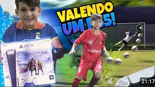 quem fizer o gol mais bonito ganha!!!!* primeiro video*