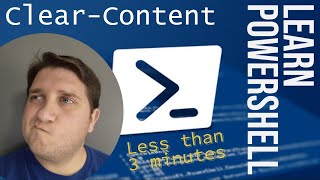 PowerShell Clear-Content