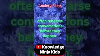 #Anxiety Facts   #Conversations   #Knowledge Ninja Kids #Shorts   #OvercomeAnxiety, #BuildConfidence