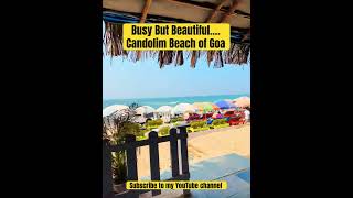 Candolim Beach 🏝️ Goa || #shorts #youtubeshorts #trending #goa #candolim #beach #goabeach