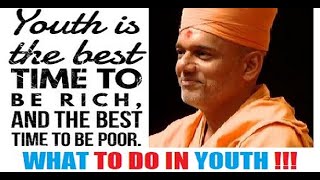 Gyanvatsal Swami english speech| YOUTH success| IQ, EQ,SQ  |World's BEST motivational video|