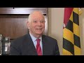 1 on 1 with sen. ben cardin after announcement that he won t run in 2024