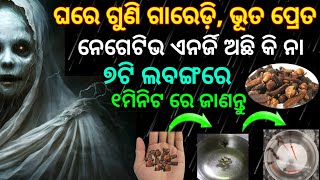 ଗୁଣି ଗାରେଡ଼ି ହେଲେ କେମିତି ଜାଣିବା। always thinking negative //How to Check Negative Energy in Home