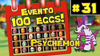 100 eggs - #31 Psychemon - Digimon Masters Online