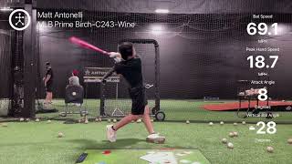 Measuring Our Hitter's Bat Speed with Blast Motion Sensors