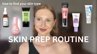 HOW TO PERFECT YOUR SKIN PREP FOR MAKEUP *find your skin type*