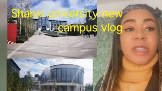 Living in China: A day in a life of a political science student#Shanxi University new campus vlog