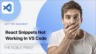 Snippets of React JS, Next JS and React Native Not Working in VS Codeπ₯π₯π₯|| Permanent solve
