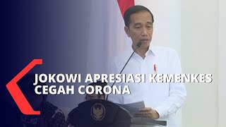 Presiden Apresiasi Kemenkes Soal Pencegahan Corona