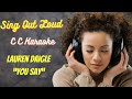 Lauren Daigle "You Say" BackDrop Christian Karaoke