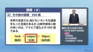 日本語教師養成コース(日本語教育実力養成コース)　第1課 第1部【Nihongo】