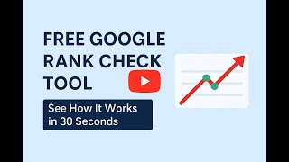 Google Rank Check - Easy to Use Rank Tracker for SEOs