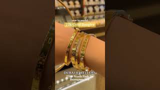 Make a statement with your jewelry! 22k Gold Bangles from Dubai Jewellers