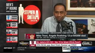 Mike Trout finalizing 12-year, $430 million extension with Angels | Stephen A. S